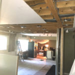 ceiling drywall installation