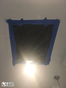 ceiling drywall patch